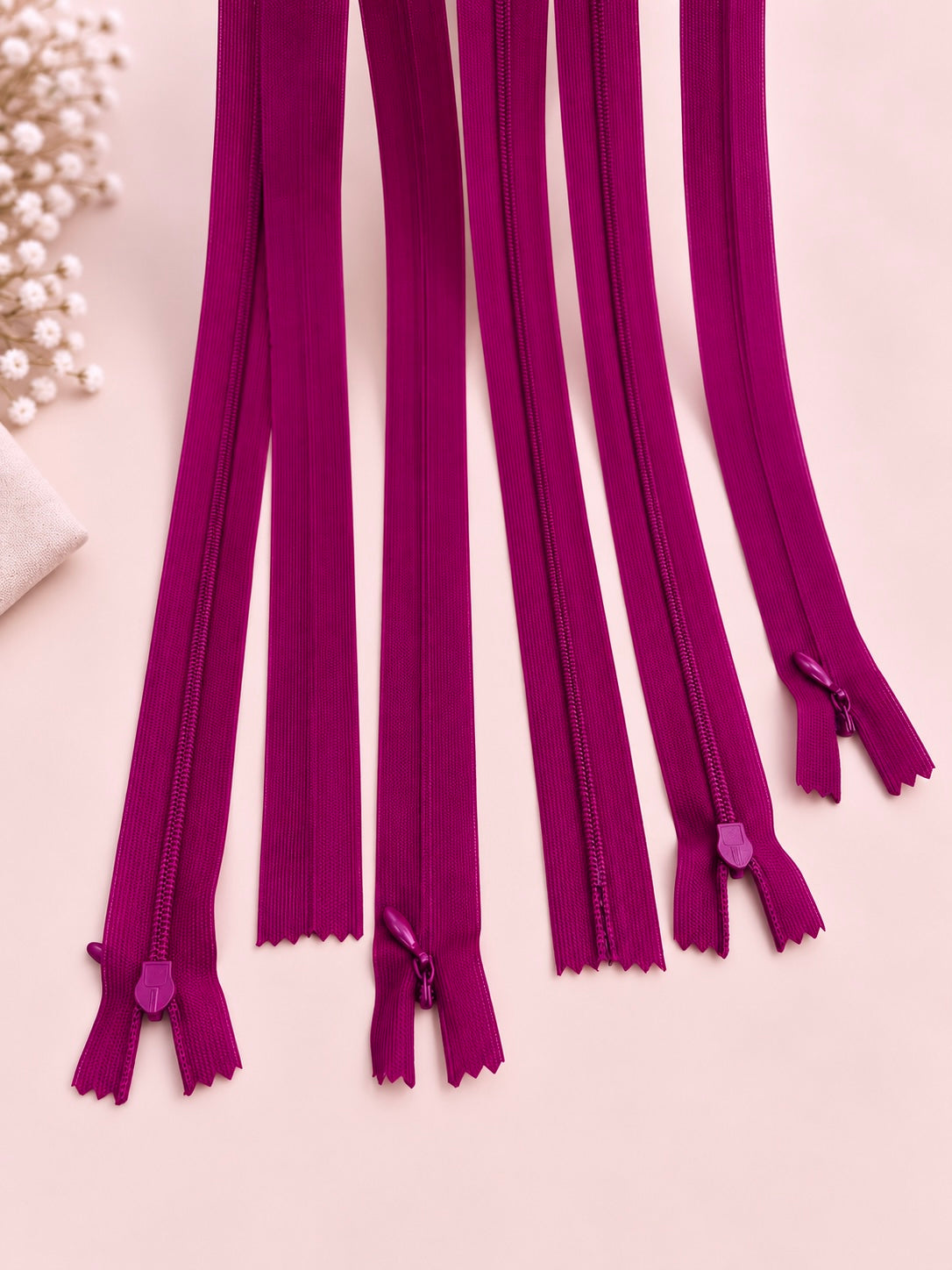 Set 50 fermoare ascunse 60cm,plastic rezistent,tip 3