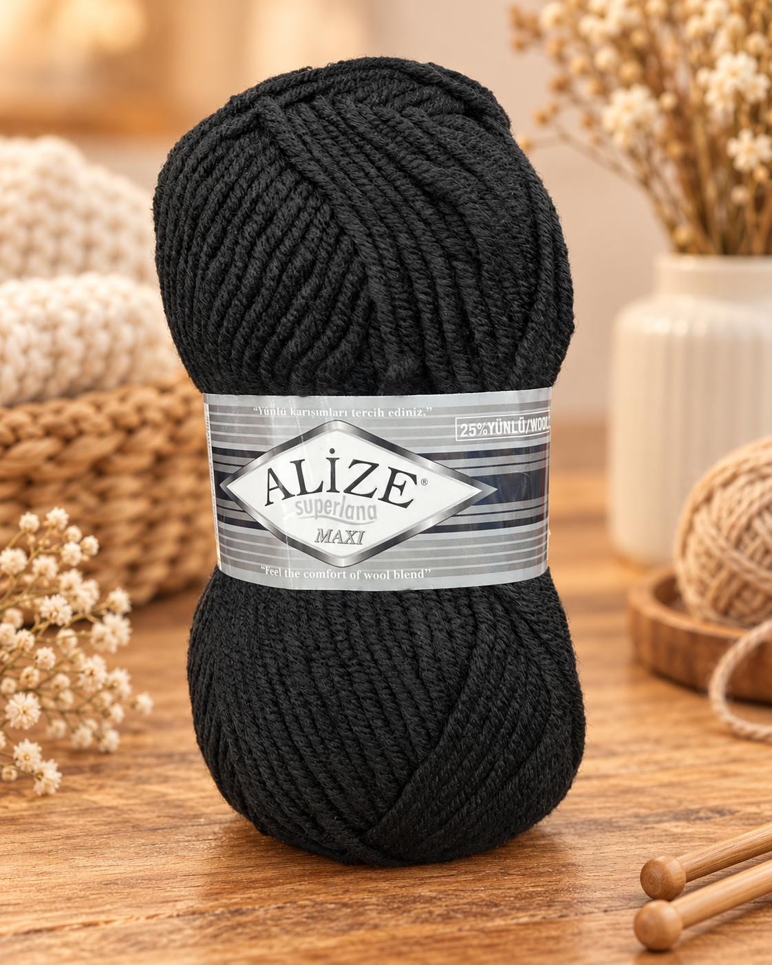 Fir de tricotat Alize Superlana Maxi – (100g/buc)