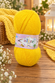 Fir de tricotat Alize Sekerim Bebe –(100g/buc)