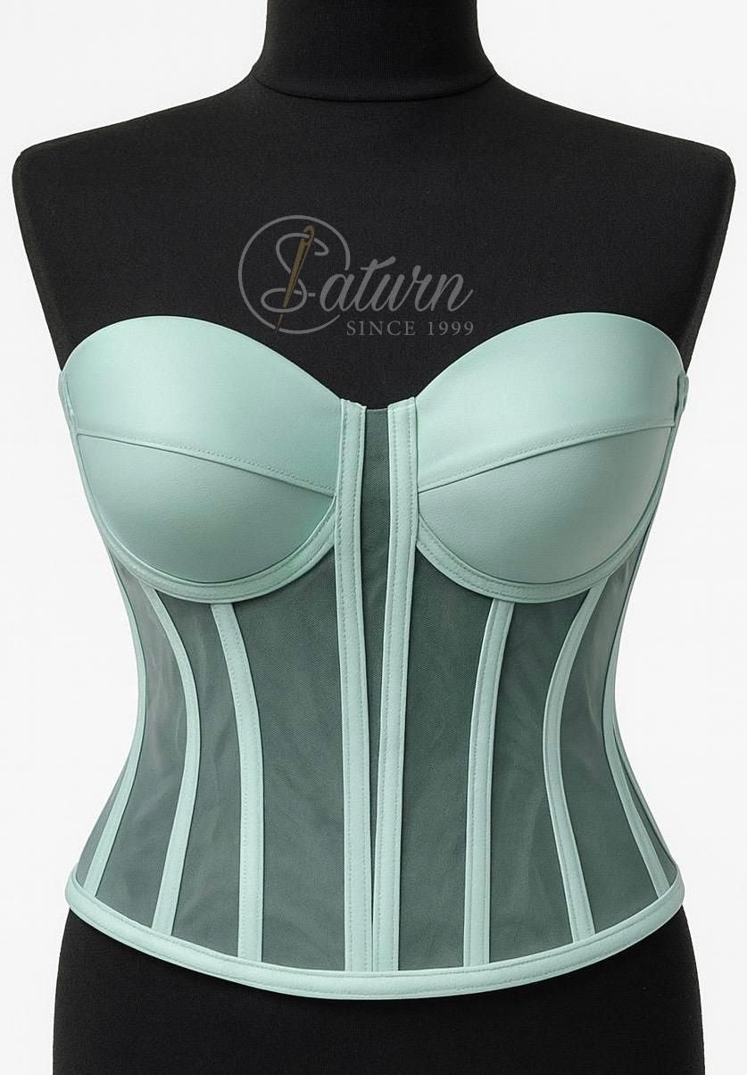 Corset Modelator cu Decupaj Rafinat In Cupe M2