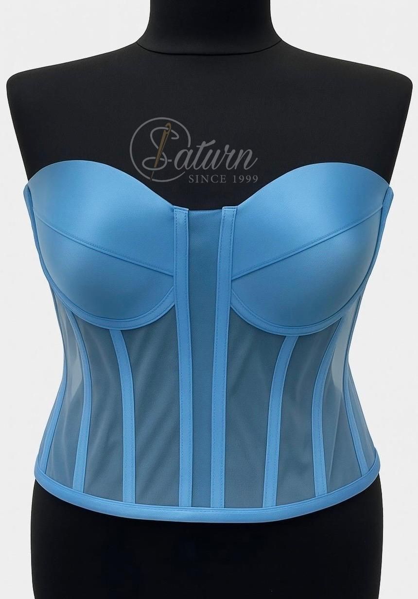 Corset Modelator cu Decupaj Rafinat In Cupe M2