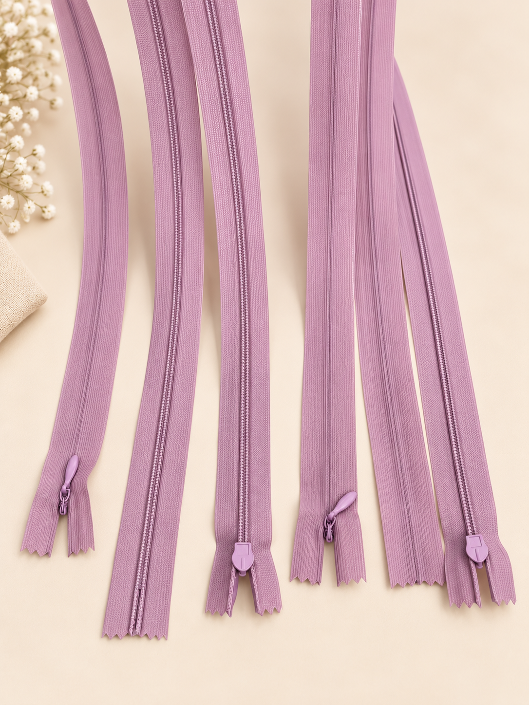 Set 50 fermoare ascunse 60cm,plastic rezistent,tip 3