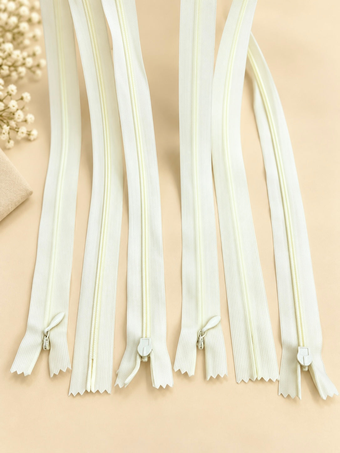 Set 50 fermoare ascunse 60cm,plastic rezistent,tip 3
