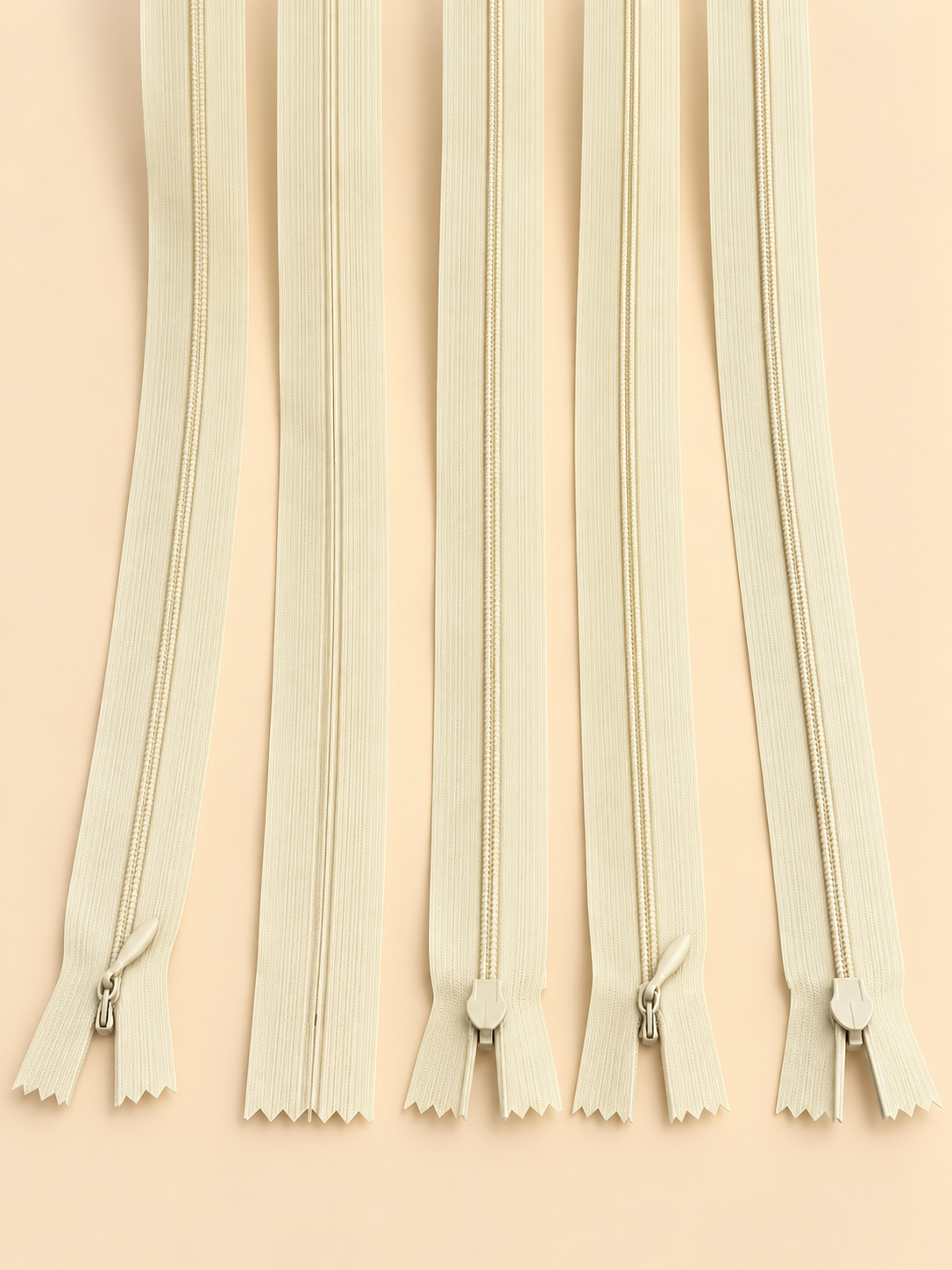 Set 50 fermoare ascunse 60cm,plastic rezistent,tip 3