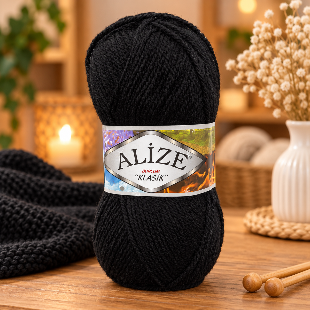 Fir de tricotat Alize Burcum Klasik  (100g/buc)