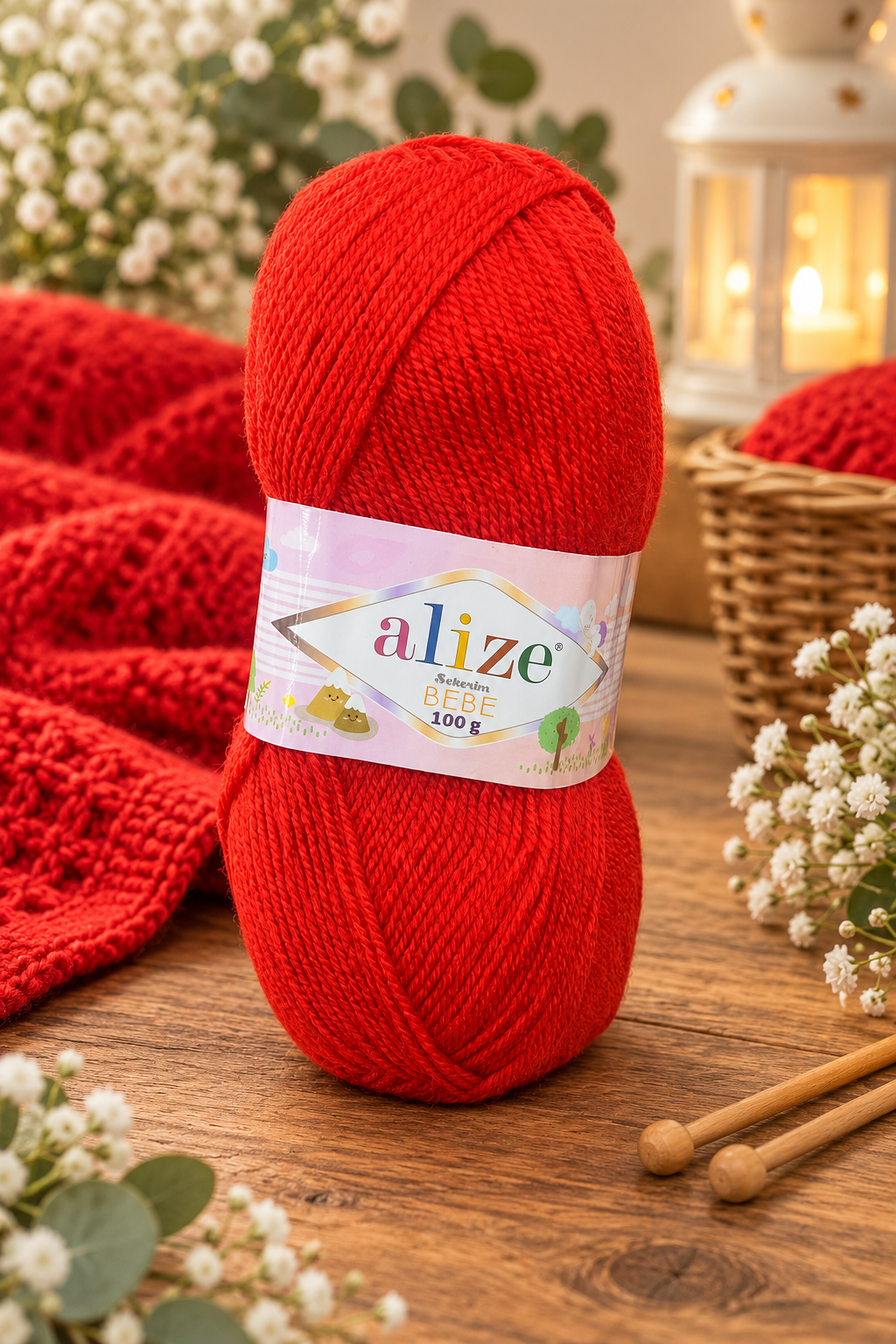Fir de tricotat Alize Sekerim Bebe –(100g/buc)