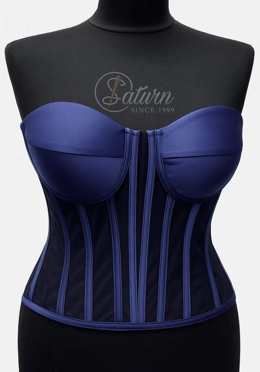 Corset Modelator cu Decupaj Rafinat In Cupe M2