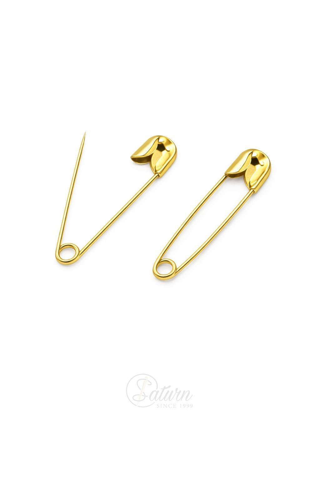 Set Ace De Siguranta 2,7cm – Argintiu, Auriu si Negru/1000Buc,Cutia