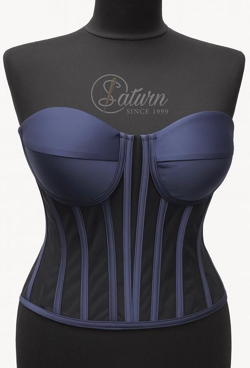 Corset Modelator cu Decupaj Rafinat In Cupe M2