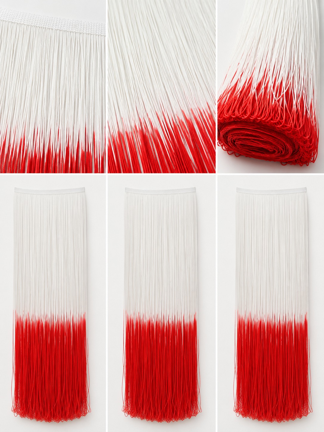 Franjuri Degrade din Poliester – 100 cm | Pachet 10 metri