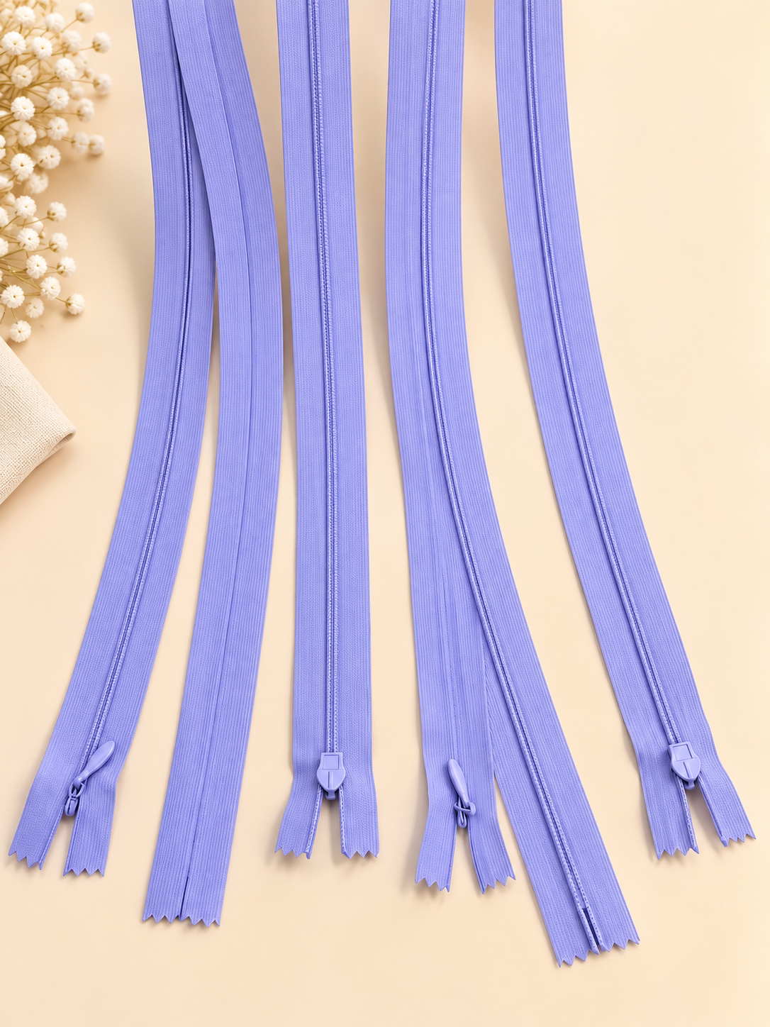 Set 50 fermoare ascunse 60cm,plastic rezistent,tip 3