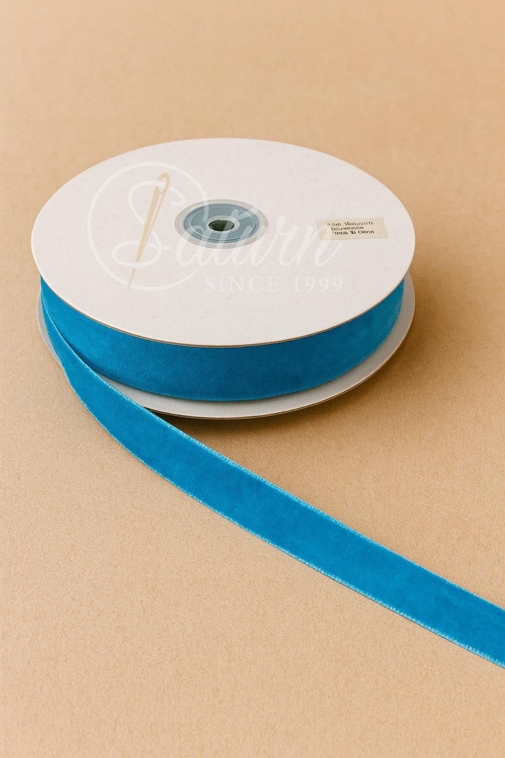 Banda De Catifea Premium –2cm, 20 Yards/Rola (18.3Metri) – Diverse Culori
