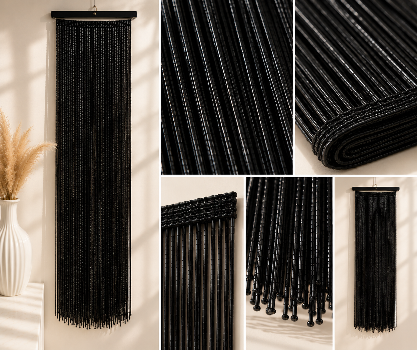 Franjuri Decorativi din Sticla 100 cm – Culori Diverse – 2.7 Metri/Pachet