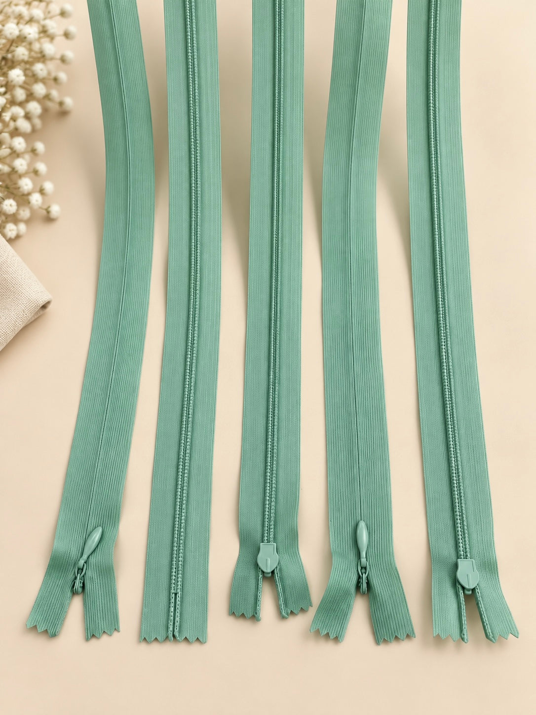 Set 50 fermoare ascunse 60cm,plastic rezistent,tip 3