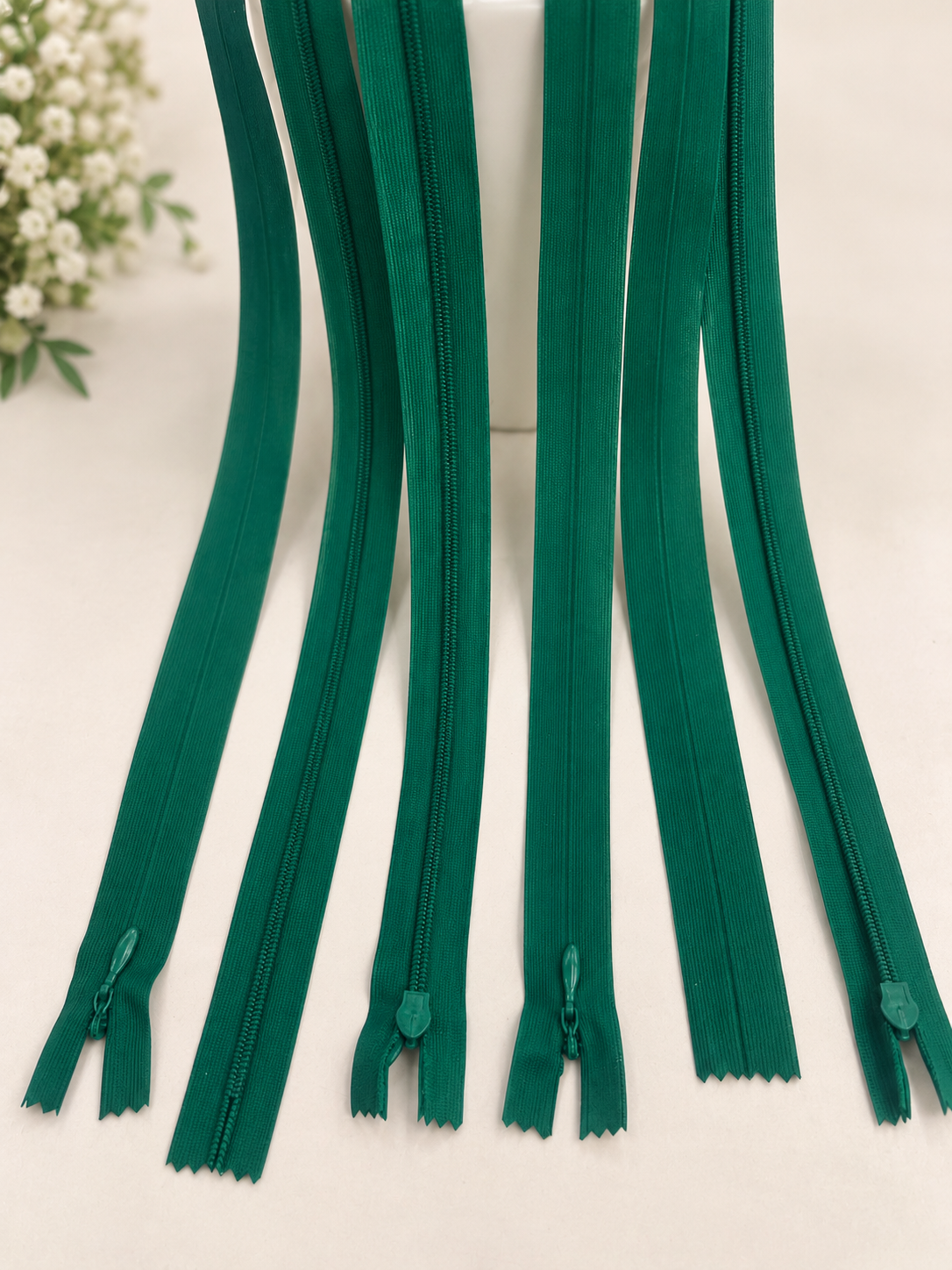 Set 50 fermoare ascunse 60cm,plastic rezistent,tip 3