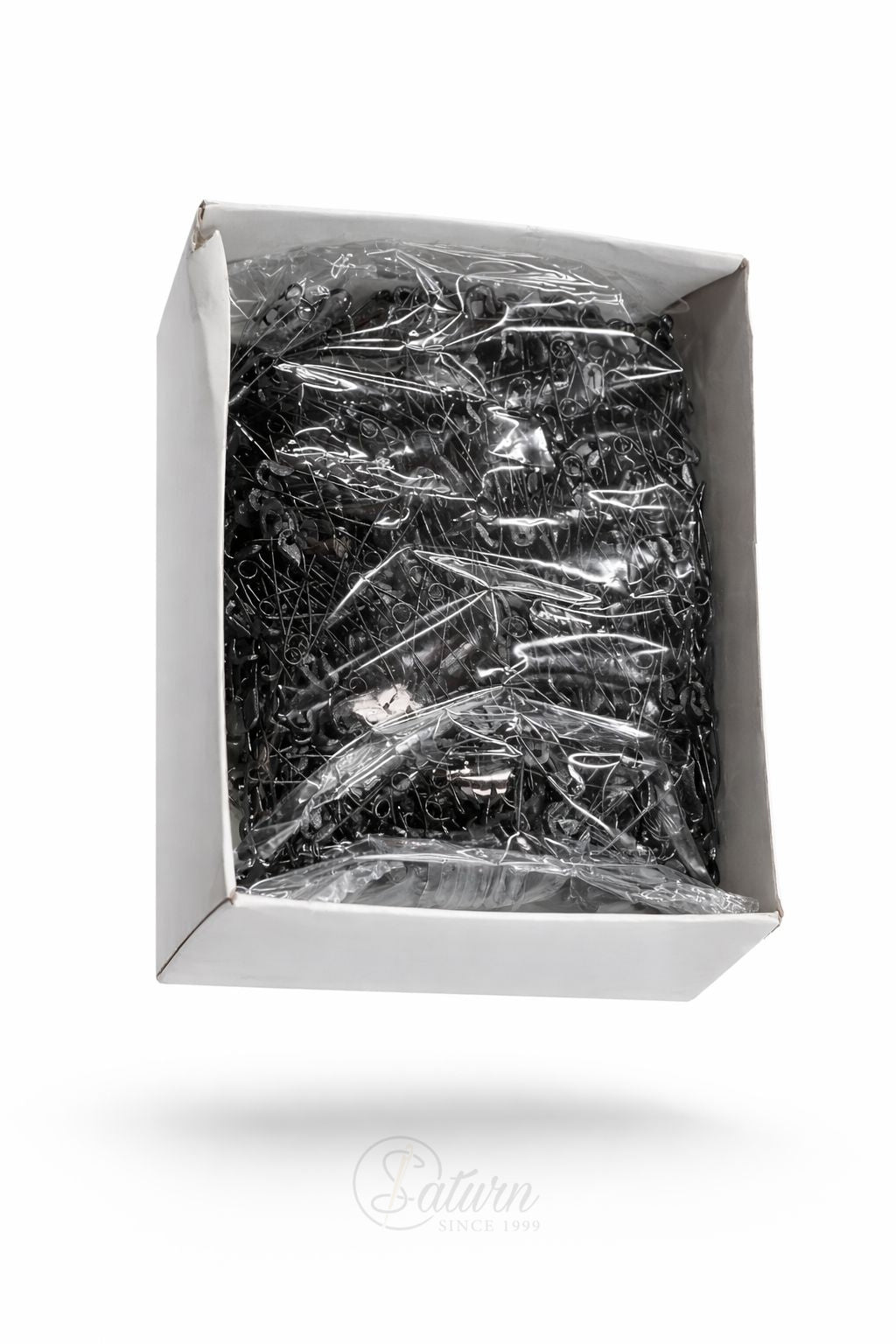 Set Ace De Siguranta 2,7cm – Argintiu, Auriu si Negru/1000Buc,Cutia