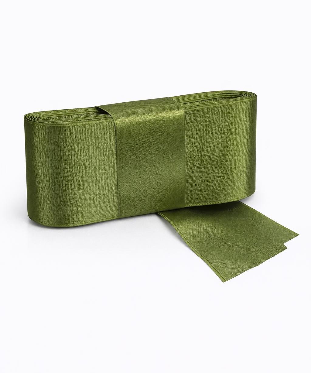 Banda dublu satin 6 cm – panglica satin decorativa, rola 10 metri