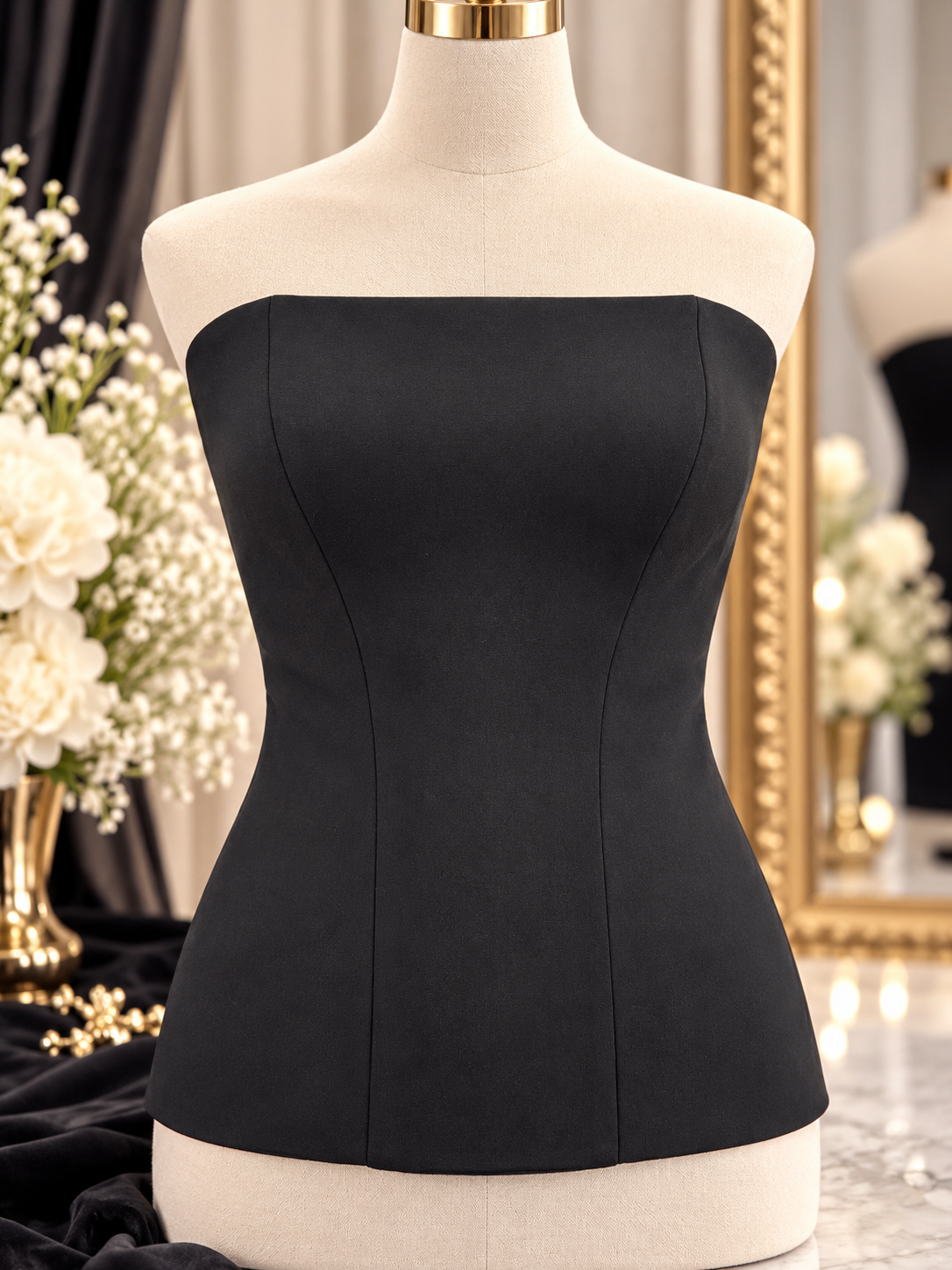 Corset Dama Elegant Cu Inchidere Pe Snur M47