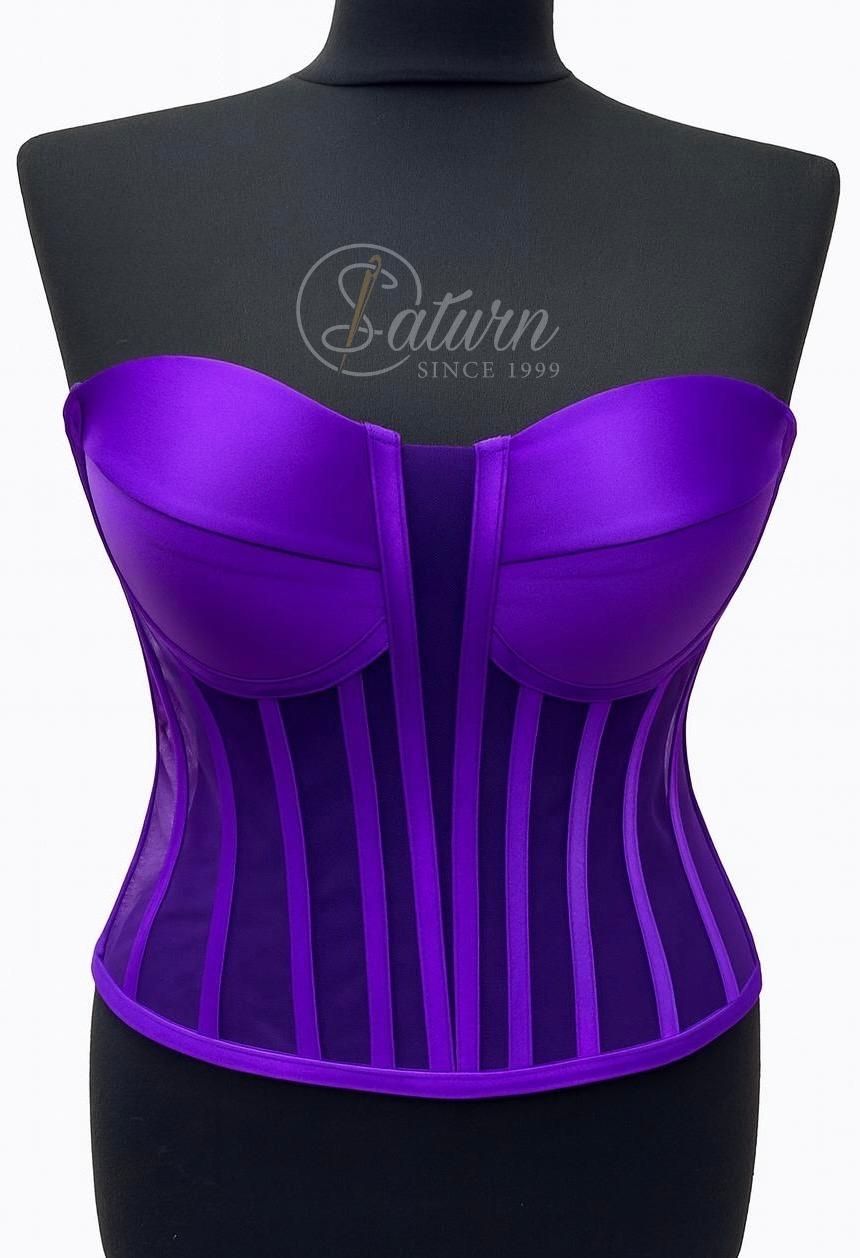 Corset Modelator cu Decupaj Rafinat In Cupe M2