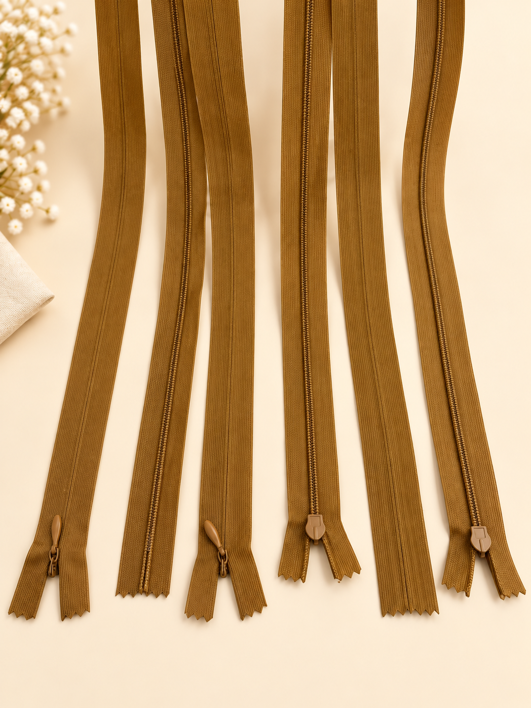 Set 50 fermoare ascunse 60cm,plastic rezistent,tip 3