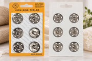 Capse Metalice De Cusut 2.5 Cm (6 Buc\Set)