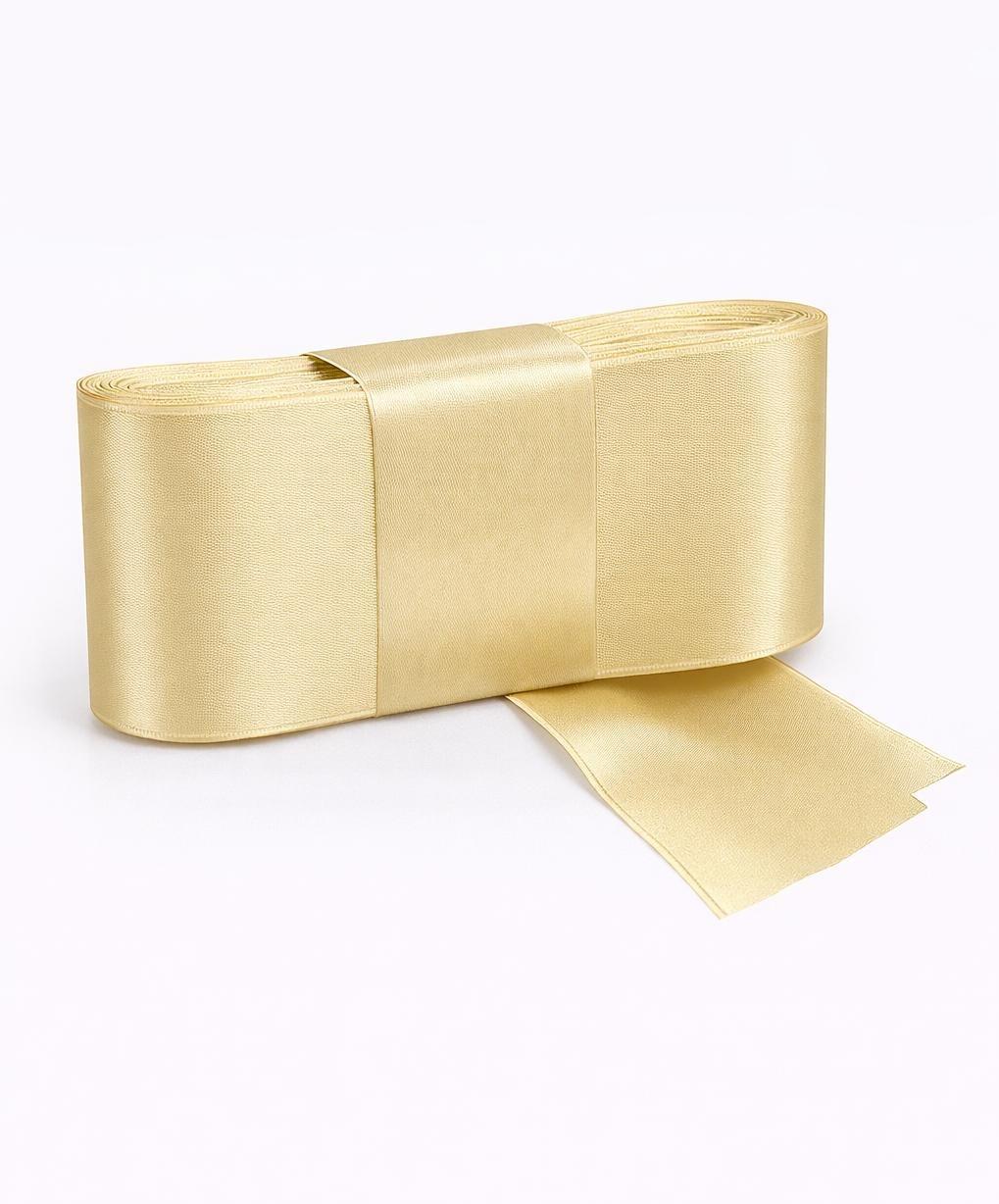 Banda dublu satin 6 cm – panglica satin decorativa, rola 10 metri