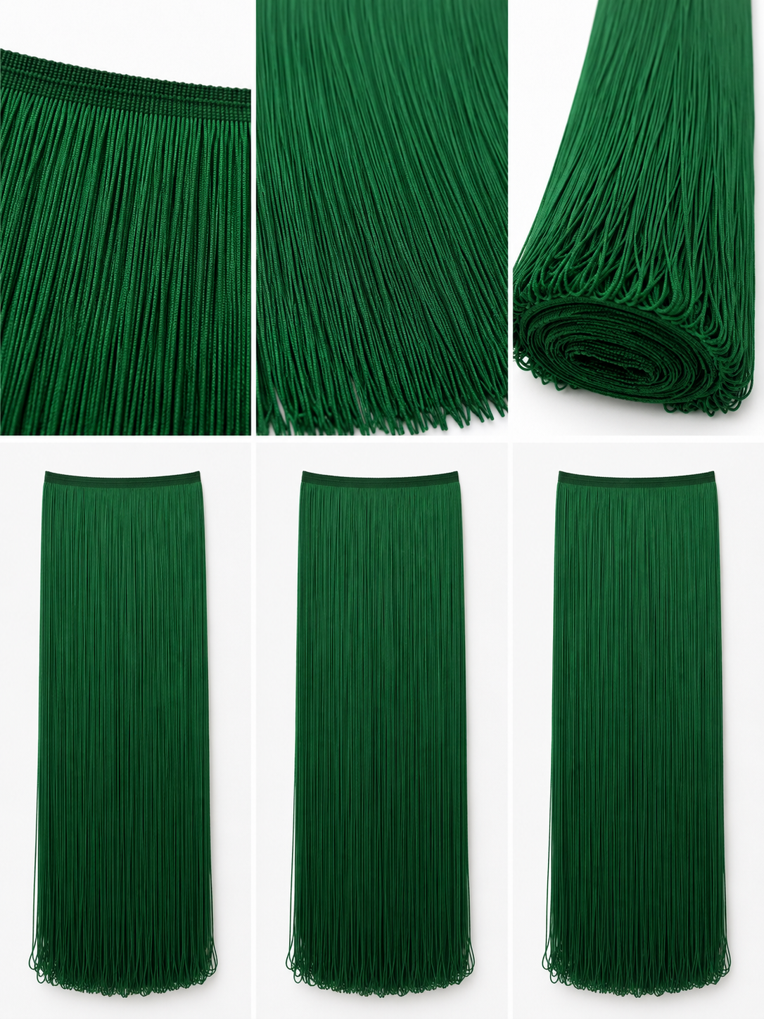 Franjuri din Poliester – 100 cm | Pachet 10 metri