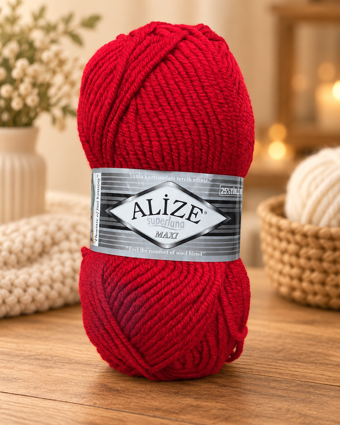 Fir de tricotat Alize Superlana Maxi – (100g/buc)