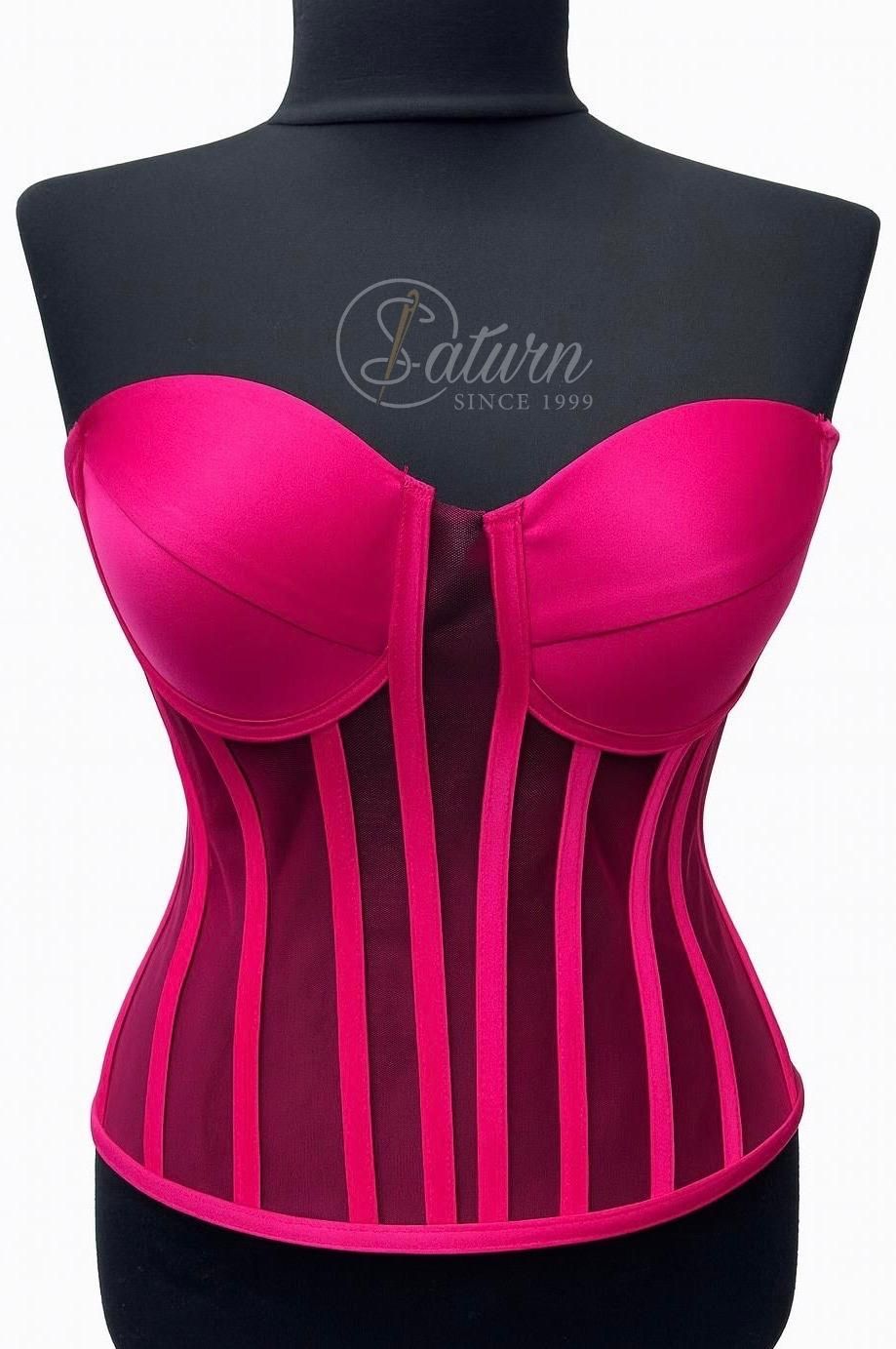 Corset Modelator cu Decupaj Rafinat In Cupe M2