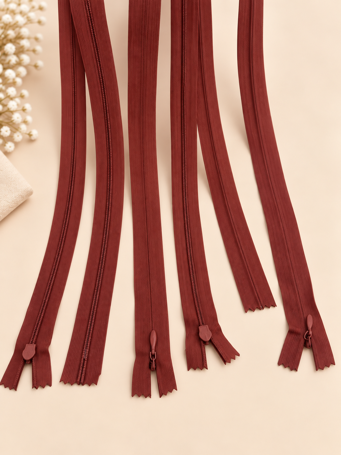 Set 50 fermoare ascunse 60cm,plastic rezistent,tip 3