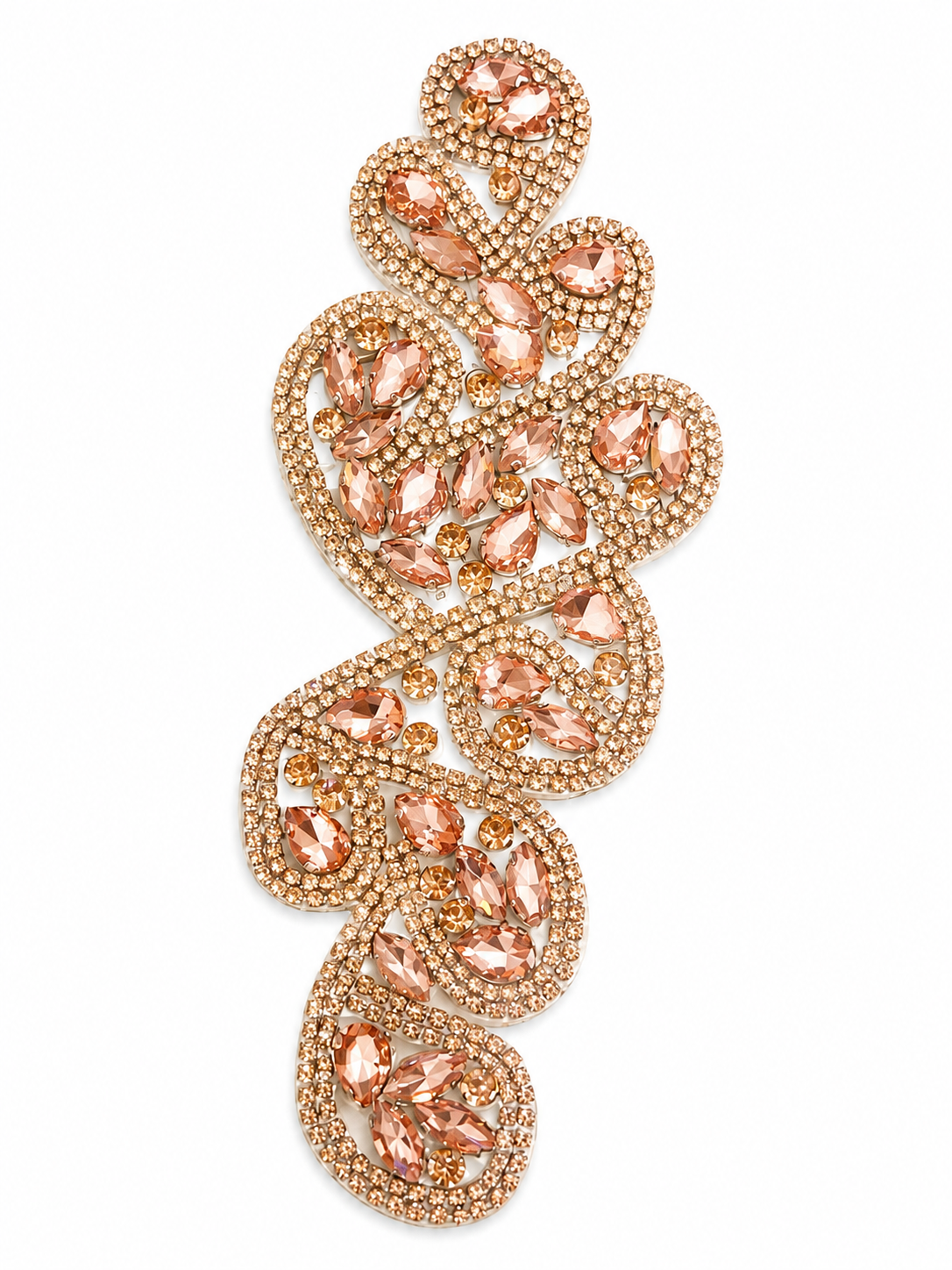 Accesorii decorative de lipit cu cristale pentru haine, rochii si croitorie Model XF699