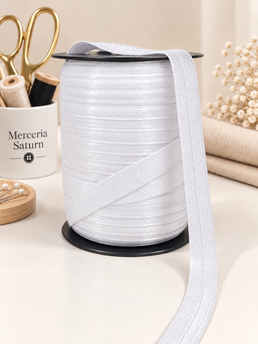 Banda Bias Elastica 15mm 25 Yards (22.8 Metri)