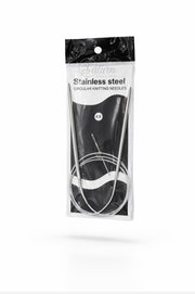 Andrele circulare din otel inoxidabil pentru tricotat manual – 100 cm, diverse dimensiuni mercerie saturn 
