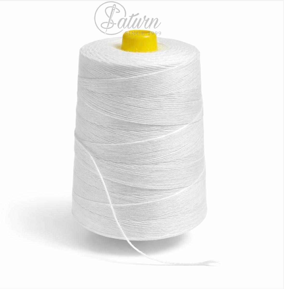 Ata de cusut saci 100% poliester 12/4 – rola 1000 m, rezistenta industriala mercerie saturn 