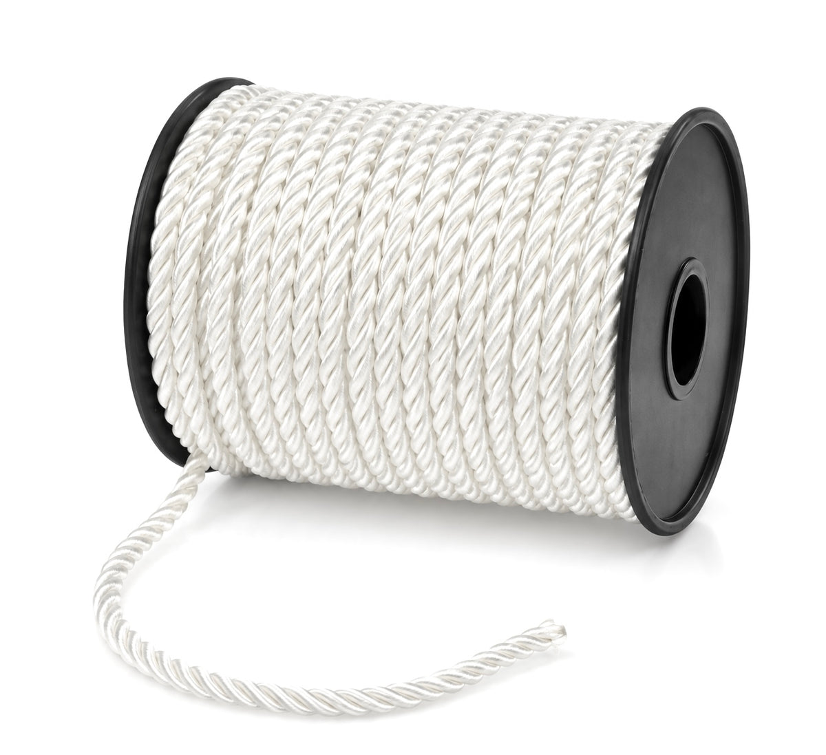 Snur Rasucit din Poliester 6 mm – Rolă 25 m – Accesoriu Decorativ Textil