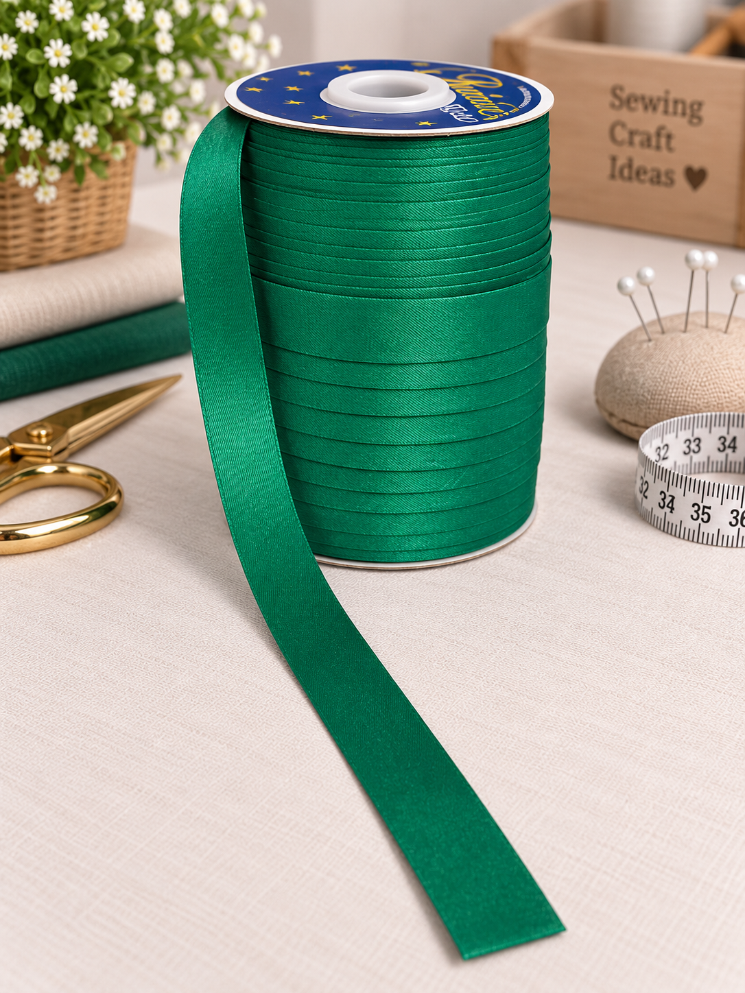 Banda bias satinata 20mm, 100 yards\Rola (91 m\Rola), banda pentru finisare croitorie,Diverse Culori