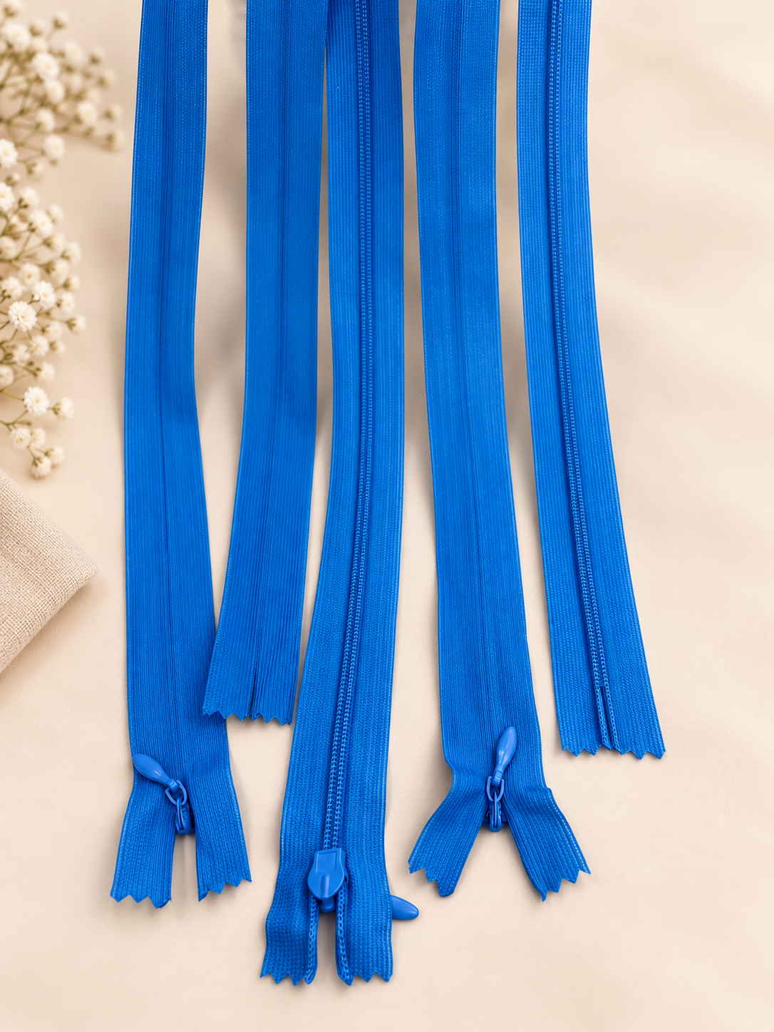 Set 50 fermoare ascunse 60cm,plastic rezistent,tip 3