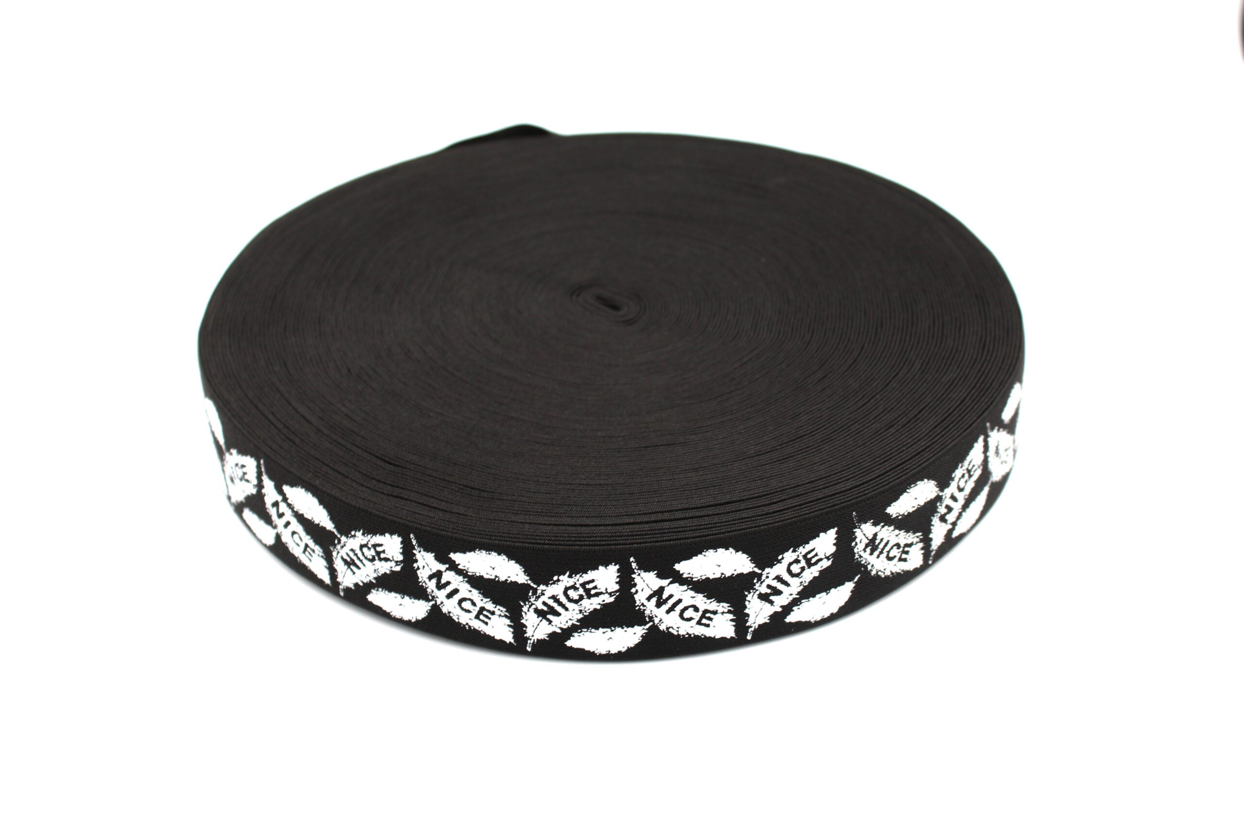 Banda Elastica cu Fulgi Decorativi – 4 cm – Rolă 46 m