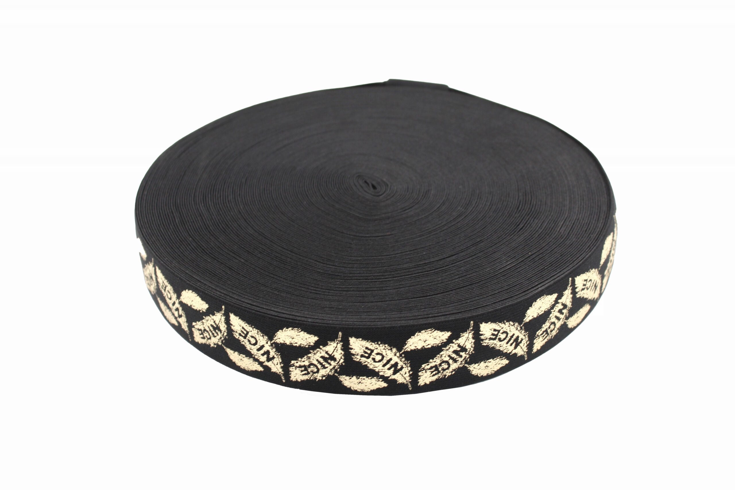 Banda Elastica cu Fulgi Decorativi – 4 cm – Rolă 46 m