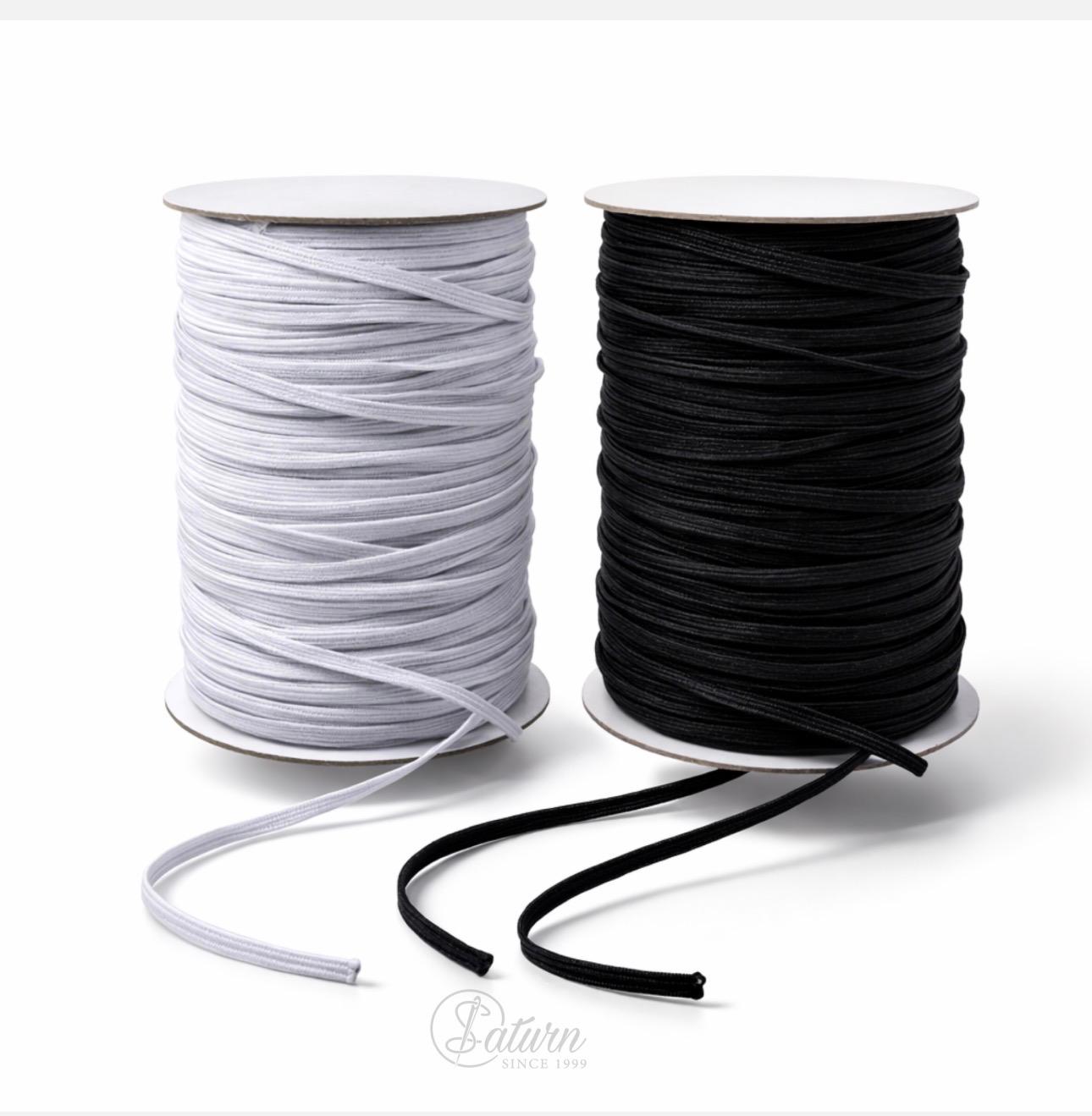 Banda Elastica/Jartea/Elastic alb mercerie saturn 