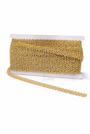 Banda decorativa cu strasuri si perlute  – 10 yards (9.14 m), latime 1.5 cm