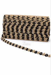 Banda decorativa tesuta bej cu negru 1,8 cm M9– model floral – la metru banda decorativa
pasmanterie
accesorii cusut
fir metalizat
ornamente textile
materiale handmade Mercerie saturn 