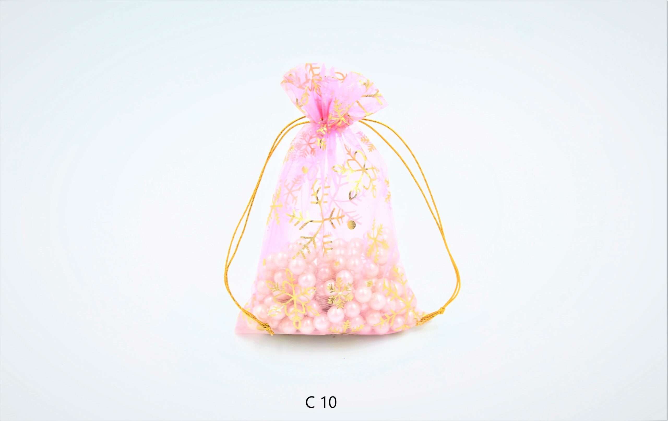 Saculeti organza 10 x15 Cm (100 Buc/Pachet)