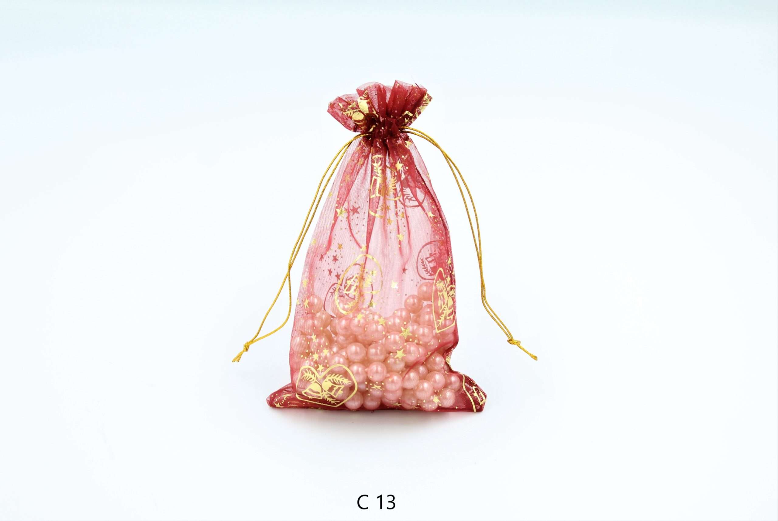 Saculeti organza 10 x 15 Cm (100 Buc/Pachet)