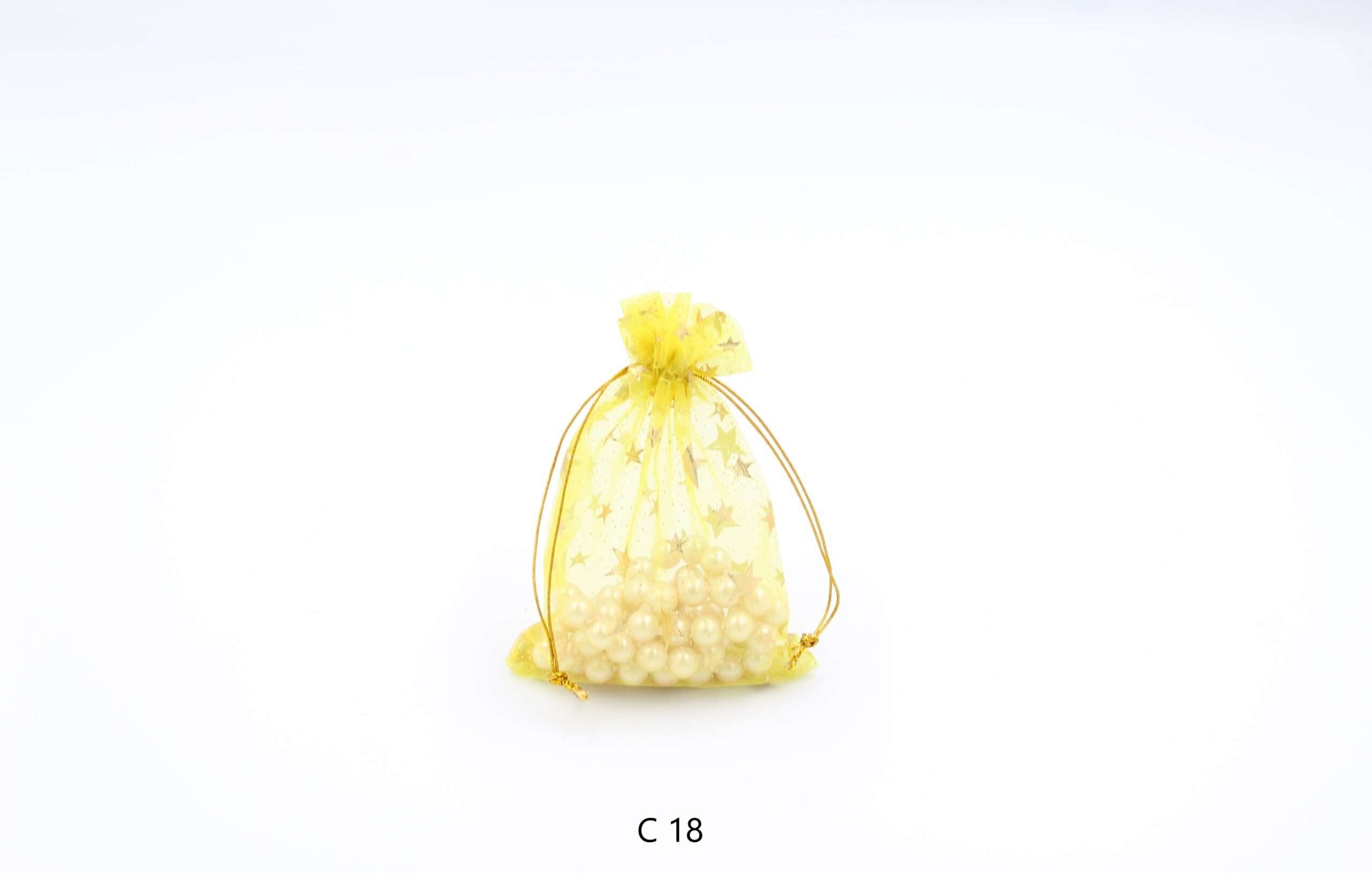 Saculeti organza 9X12 Cm (100 Buc/Pachet)