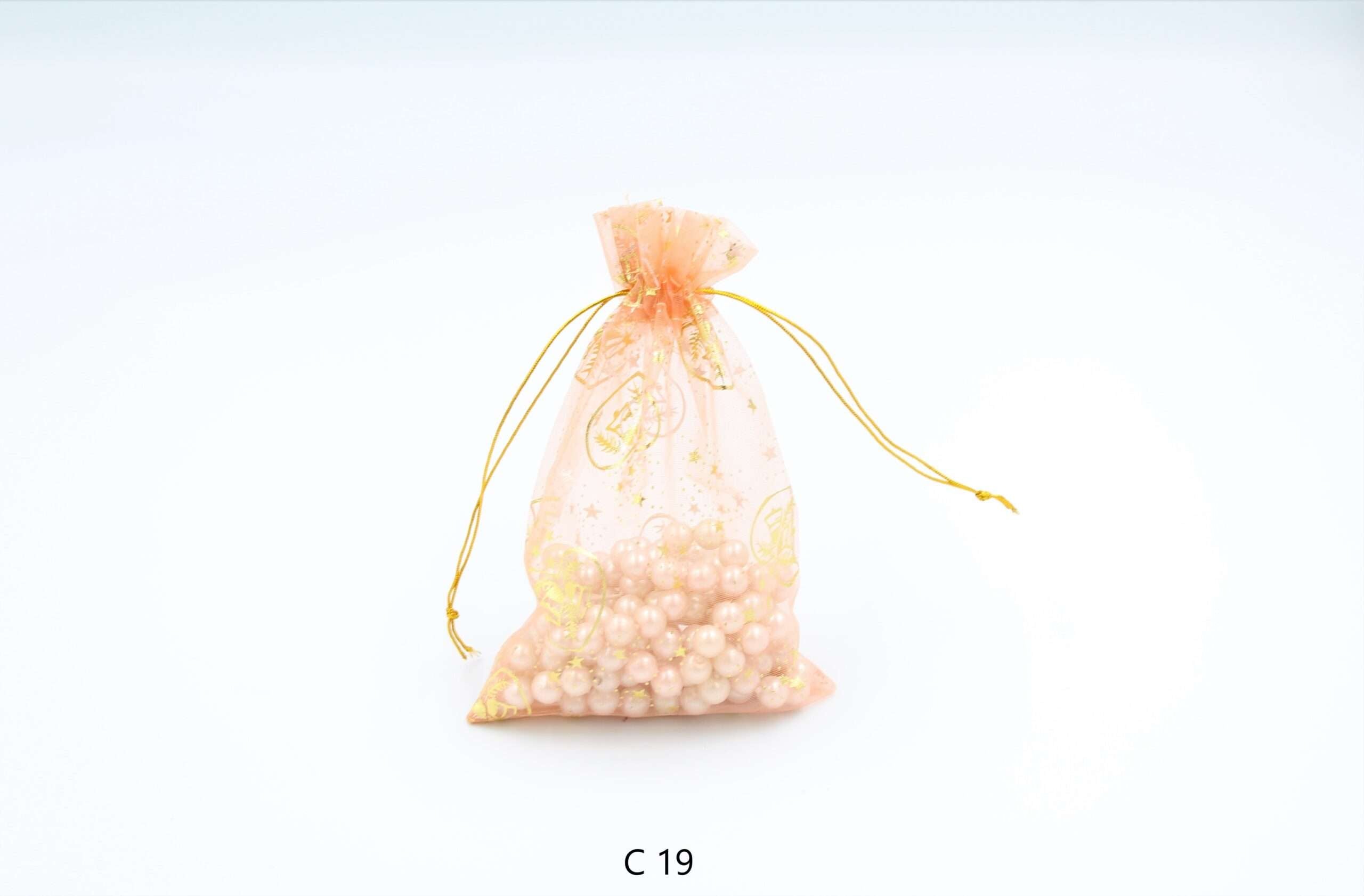 Saculeti organza 10 x 15 Cm (100 Buc/Pachet)