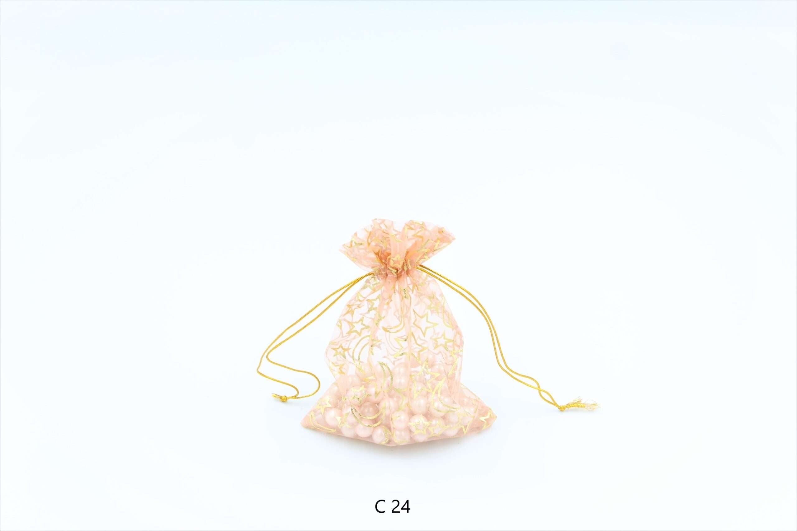 Saculeti organza  9 X12 Cm (100 Buc/Pachet)