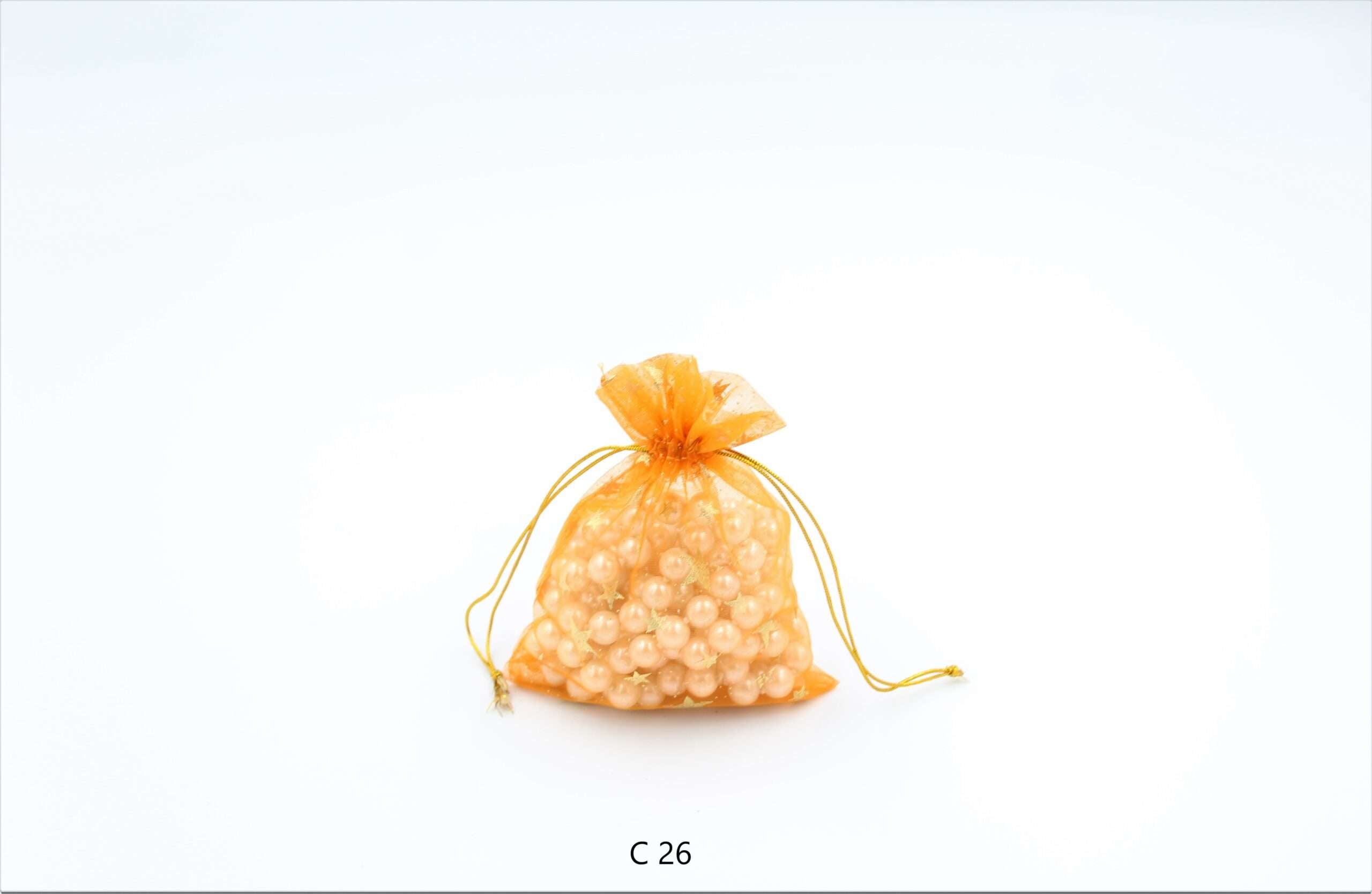 Saculeti organza 9X12 Cm (100 Buc/Pachet)