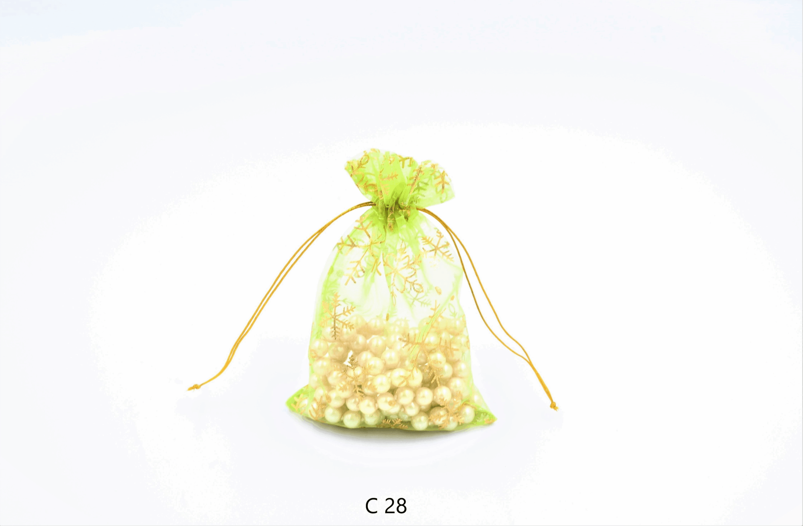 Saculeti organza 10 x15 Cm (100 Buc/Pachet)