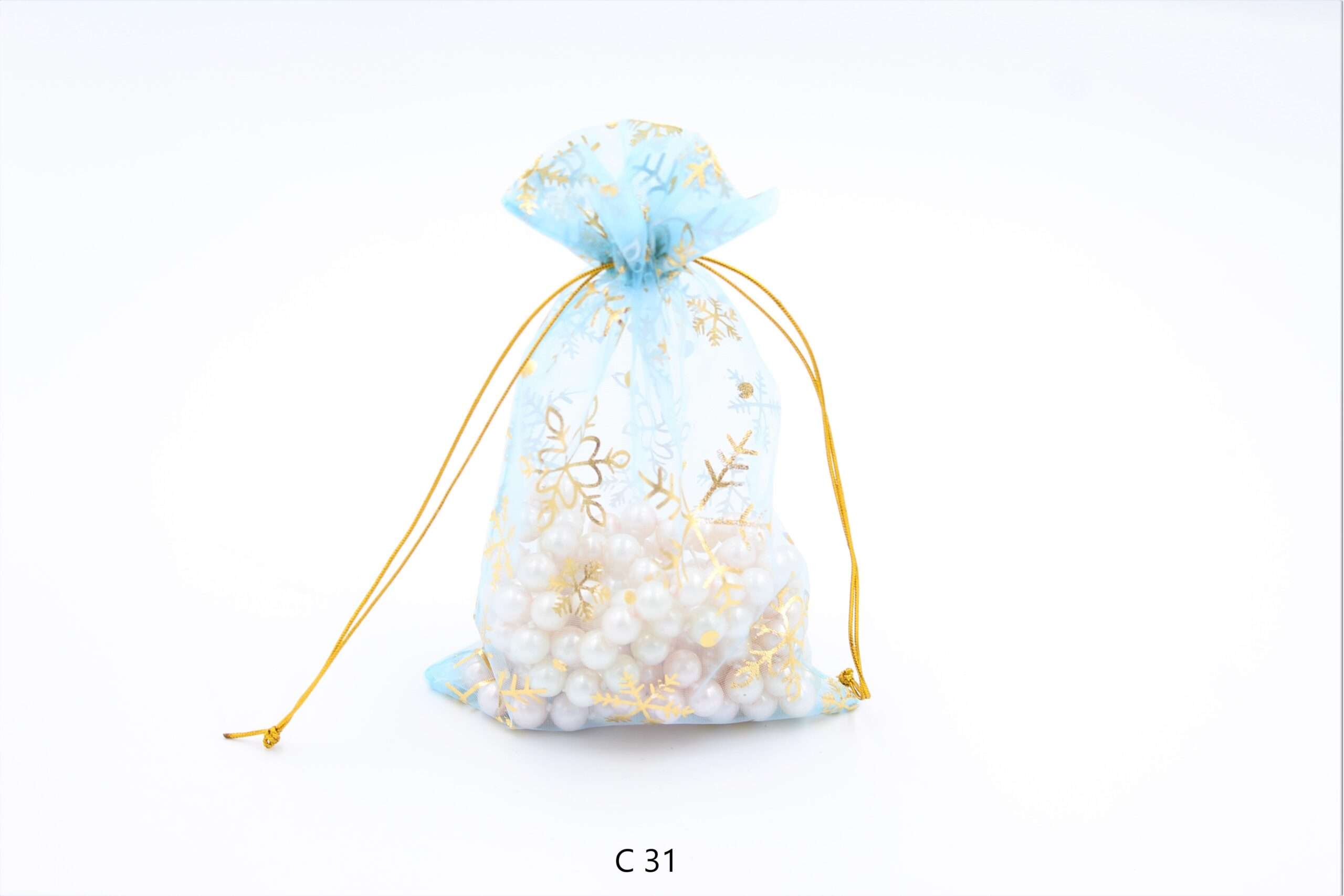 Saculeti organza 10 x15 Cm (100 Buc/Pachet)